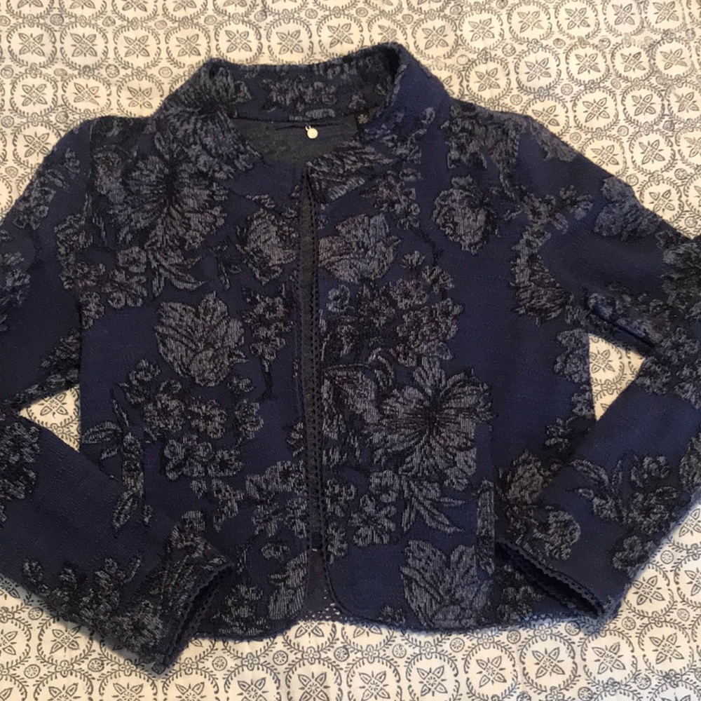 Anthropologie Knitted and Knotted Jacket- M
